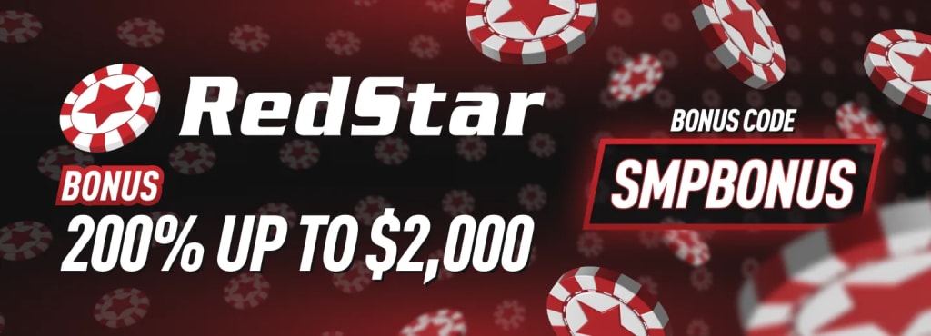 Best RedStar Poker Bonus Code | 200% Welcome Bonus up to $2,000