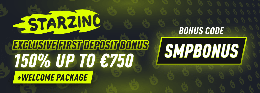 Starzino Promo Code 2026 – 150% Welcome Bonus + 150 Free Spins