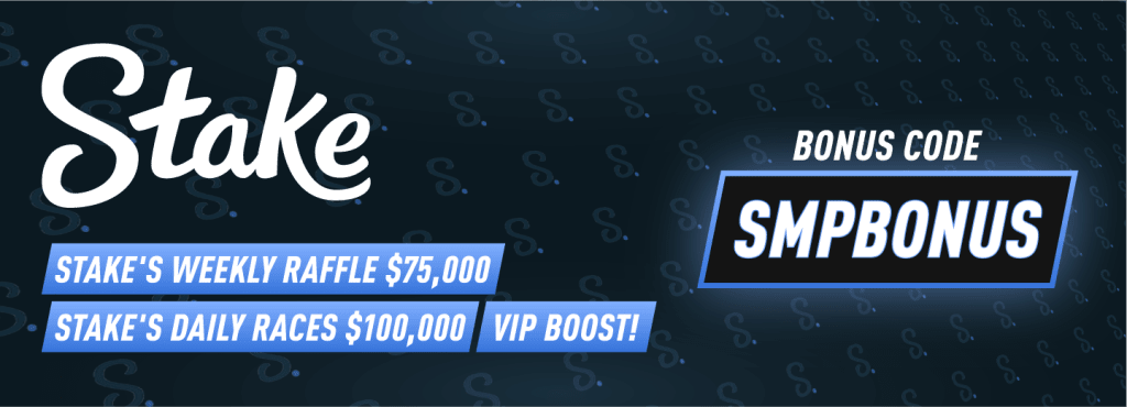Best Stake Bonus Code - SMPBONUS | Races, Raffles, VIP Club and Rakeback