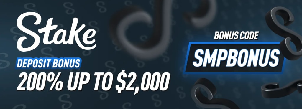 Best Stake Bonus Code – SMPBONUS | 200% Deposit Bonus, VIP Club, Races & Raffles