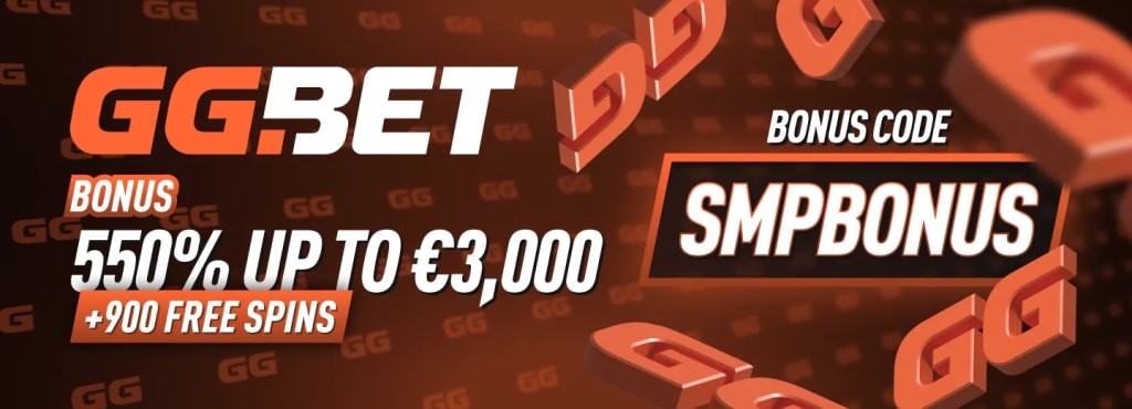 GGBet Bonus Code 2026 – Use Code SMPBONUS for up to €3,000 + 900 Free