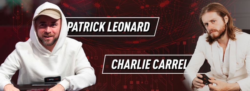 CoinPoker Ambassadors Patrick Leonard and Charlie Carrel