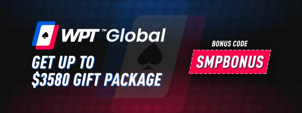 Best WPT Global Bonus Code - SMPBONUS | Deposit Bonus 100% up to $3,580