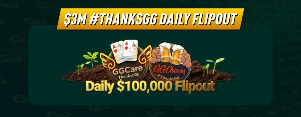 $3M #ThanksGG Daily Flipout – GGCare & GGCheers