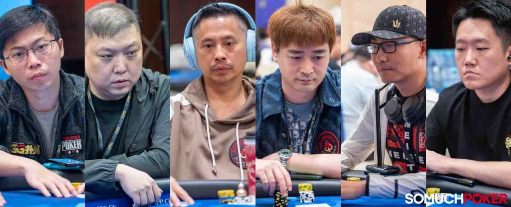 Collage of Chinese pros