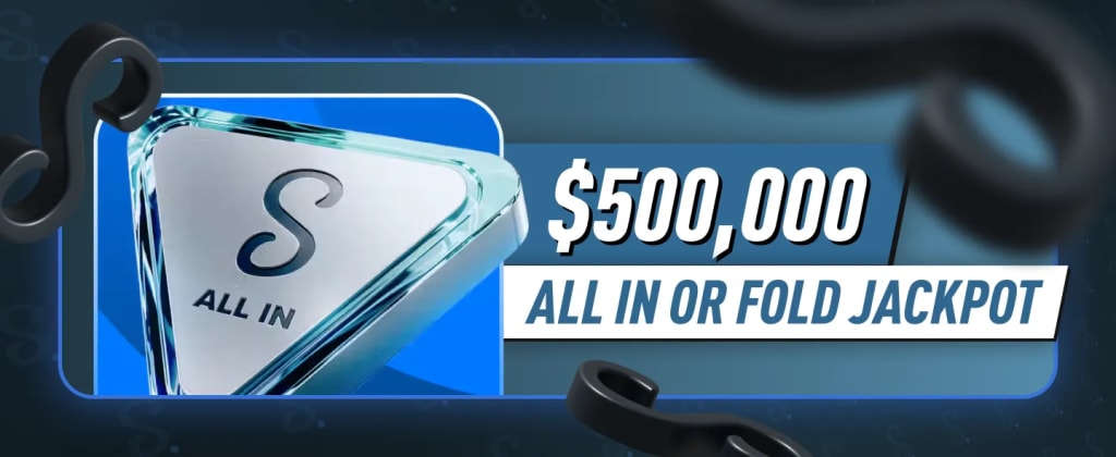 $500,000 Stake US All-in or Fold Jackpot
