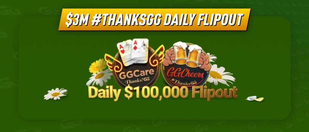 $3M #ThanksGG Daily Flipout – GGCare & GGCheers
