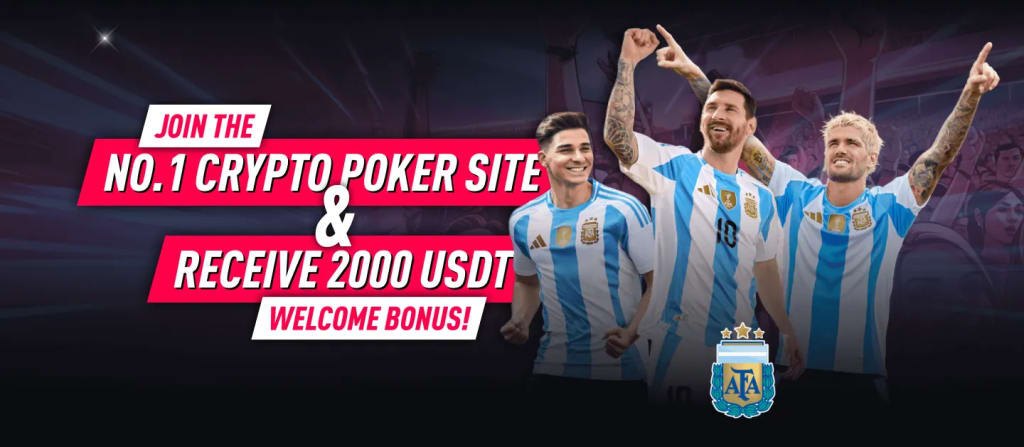 CoinPoker the NO.1 Crypto Poker Site Regional Sponsor of Argentina National Team