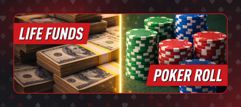 Poker psychology - Bankroll vs life money
