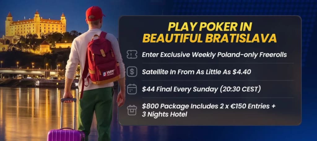 Summer Polish Poker Cup at Banco Casino Bratislava 2026 - WPT Global Satellites