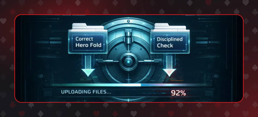 Load your own poker confidence vault