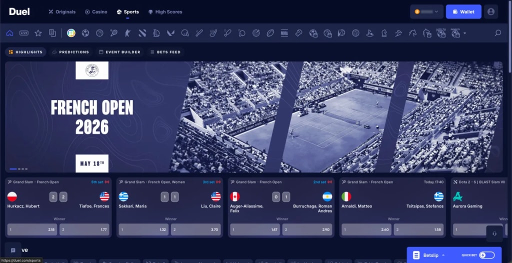 Duel Casino Sportsbook