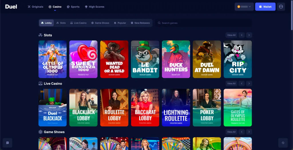 Duel Casino Slots