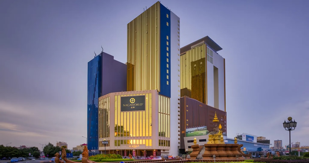 The luxurious NagaWorld Hotel & Casino Complex