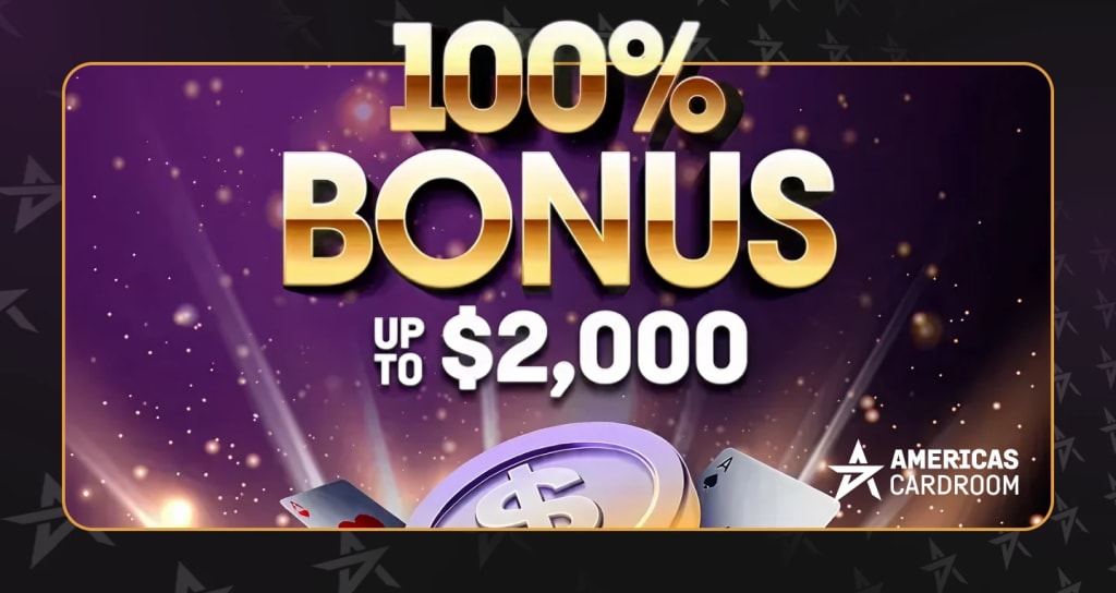 ACR - best first deposit bonuses for poker players