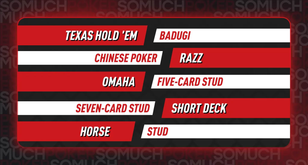 How to Play Poker - Poker Game Types