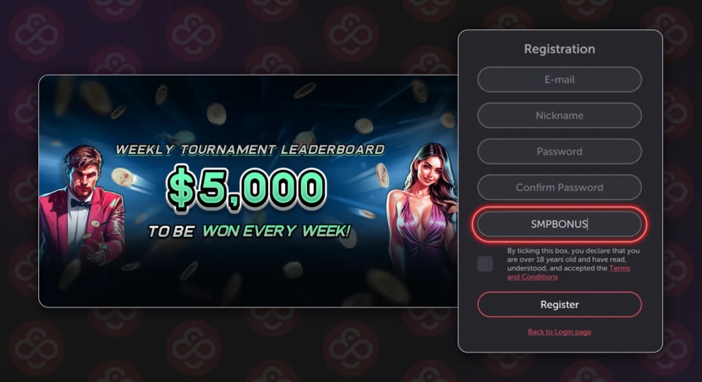 Sign Up with the SMPBONUS CoinPoker Code