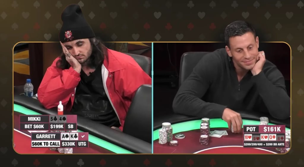 Mikki Mase vs Garrett Adelstein - Hustler Casino Live