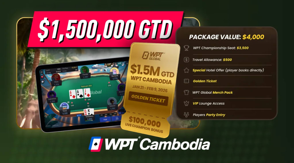 WPT Cambodia 2026 Packages