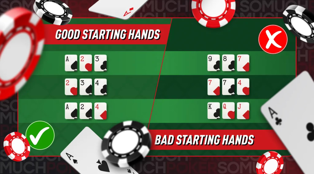 Razz Good and Bad Starting Hands