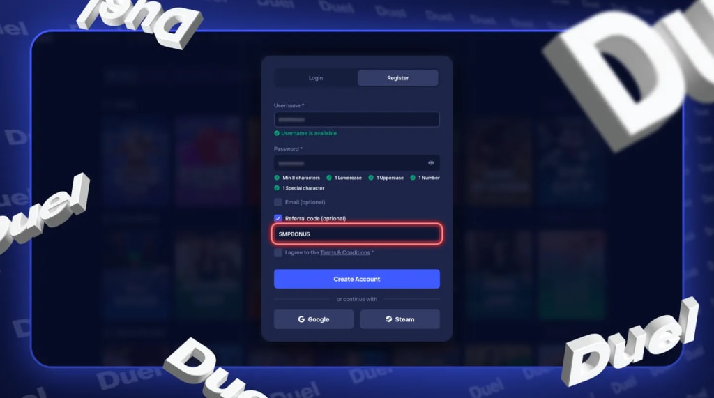 Duel Casino Review - How to Sign Up