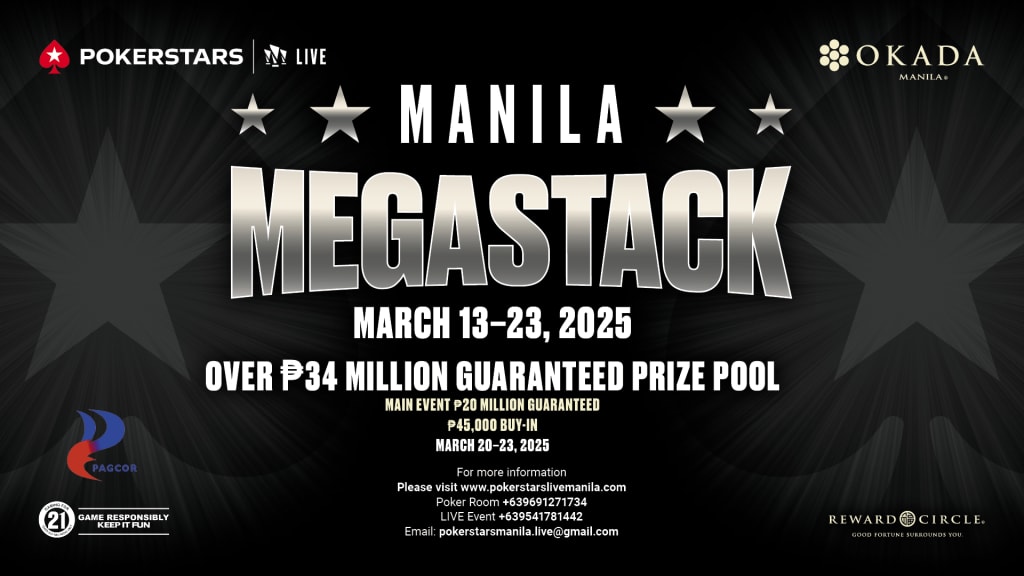 PokerStars LIVE Manila Megastack 22