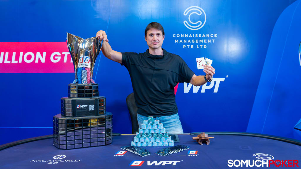 Artem Vezhenkov wins the WPT Cambodia Championship 2025