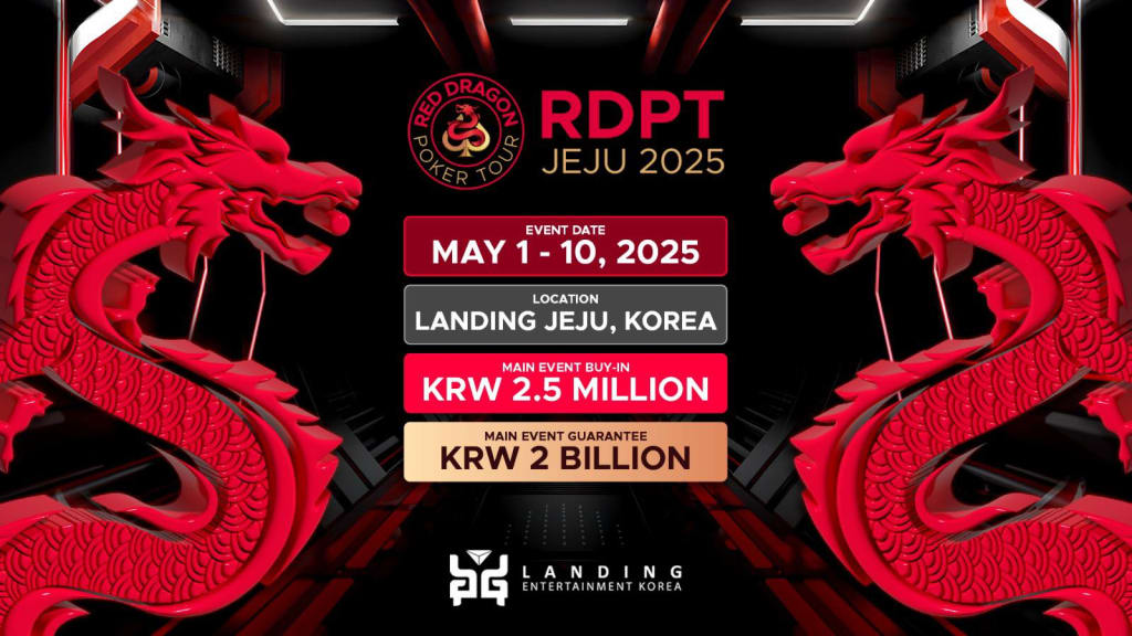 Red Dragon Poker Tour Back on the Felt this May