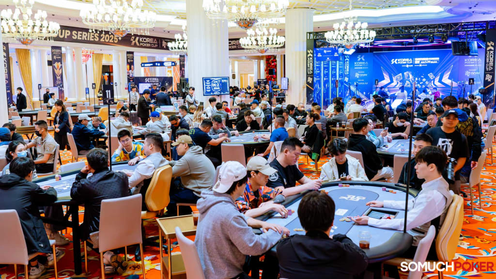Korea Poker Cup at Landing Casino in Jeju, South Korea