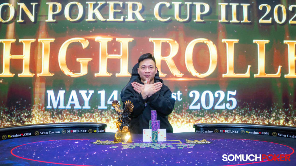Hoang Hai Nam Shines in W High Roller Victory, Nears $1M Milestone
