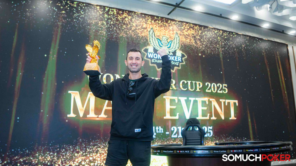 Khayal Abbasov Crushes Final Day to Win Won Poker Cup III Main Event