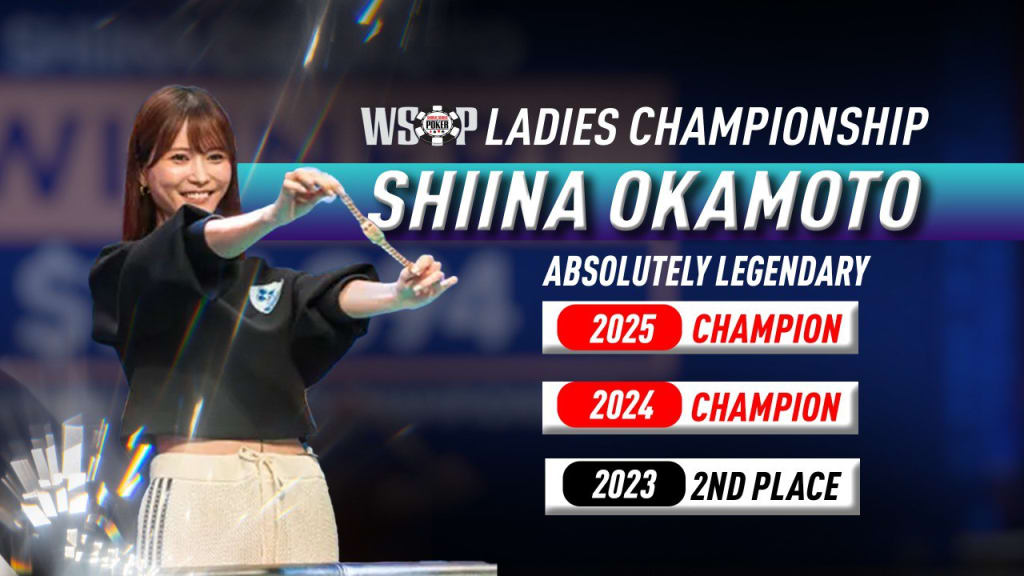 Shiina Okamoto wins 2025 WSOP Ladies Championship for back-to-back wins