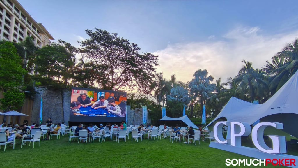 Livestream for spectators at the CPG lawn