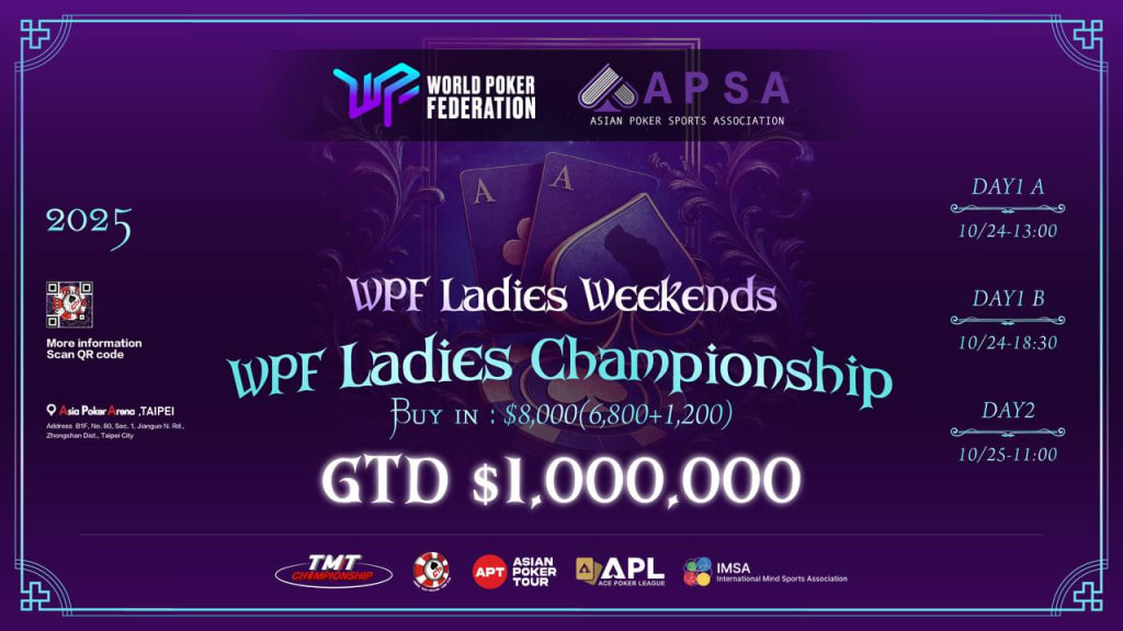 Global Event: WPF Ladies Weekend in October 24-26