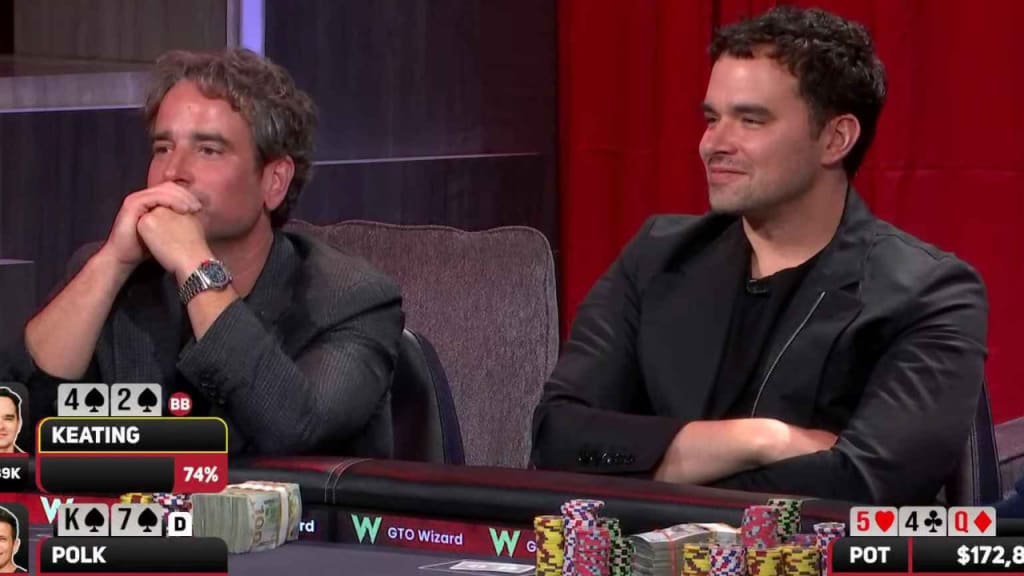 Alan Keating at High Stakes Poker