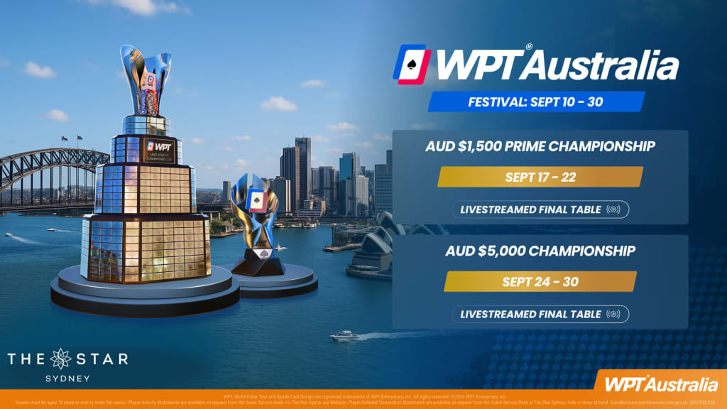 WPT Australia 2026 WPT Sydney