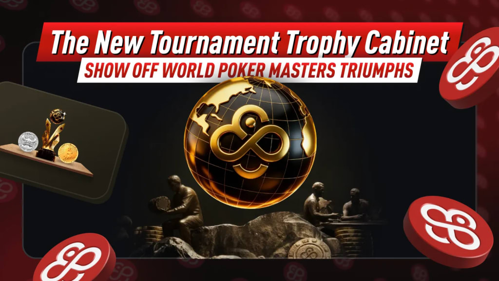 World Poker Masters Trophy Cabinet