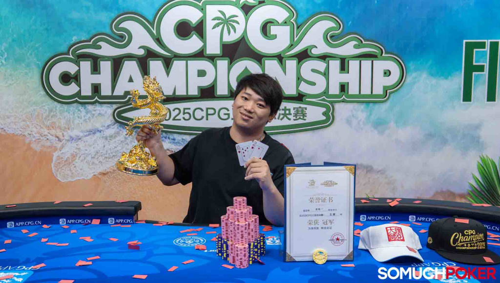 Zhenyi Huang wins 2025 CPG Championship Finals Main Event