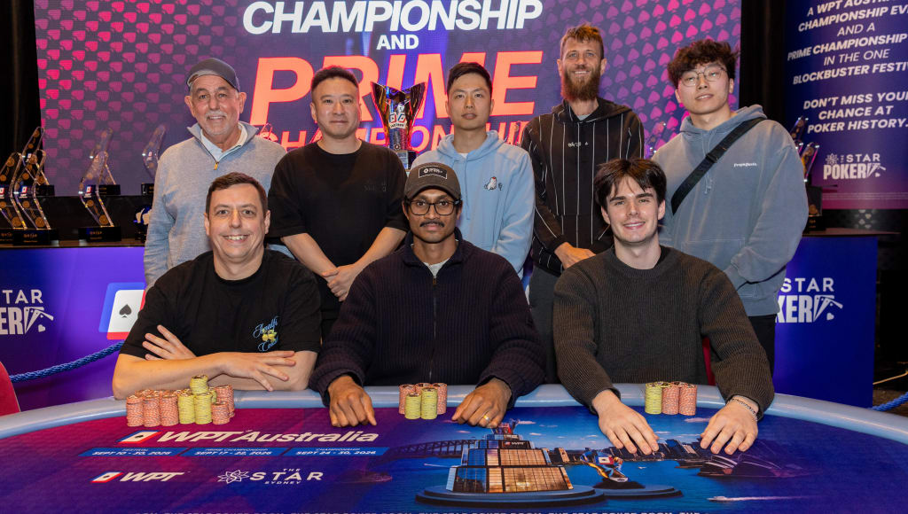 WPT Australia Ned Kelly Double Bullet Final Table