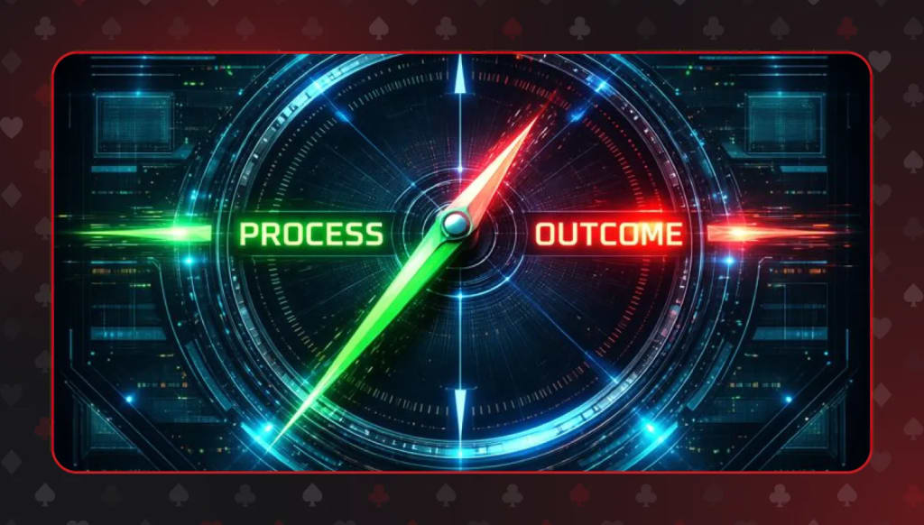 Poker confidence should be built on the process, not the outcome