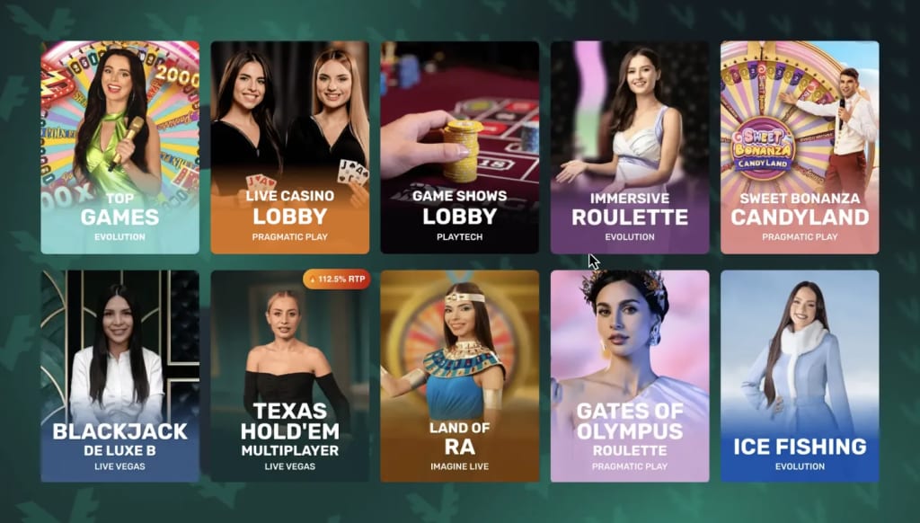 Vave Casino live dealer and game show tables powered by Evolution, Playtech, Live Vegas and more