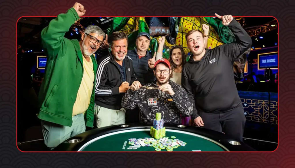 Aloisio Dourado - Winner of the $1,500 2025 WSOP Badugi event
