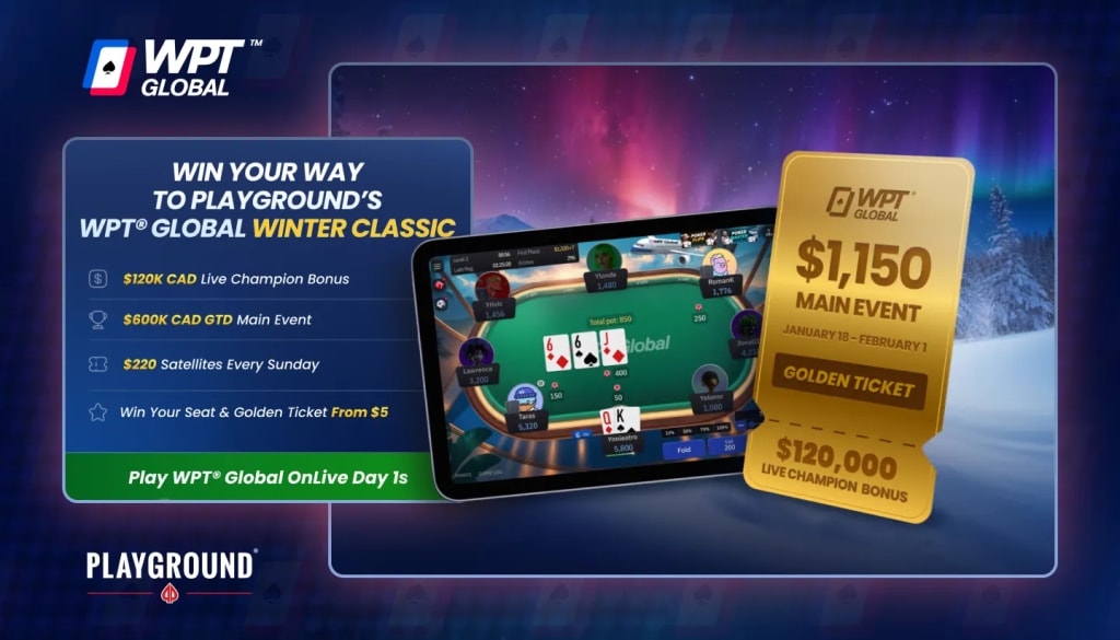 WPT Global Winter Classic at Playground promotion