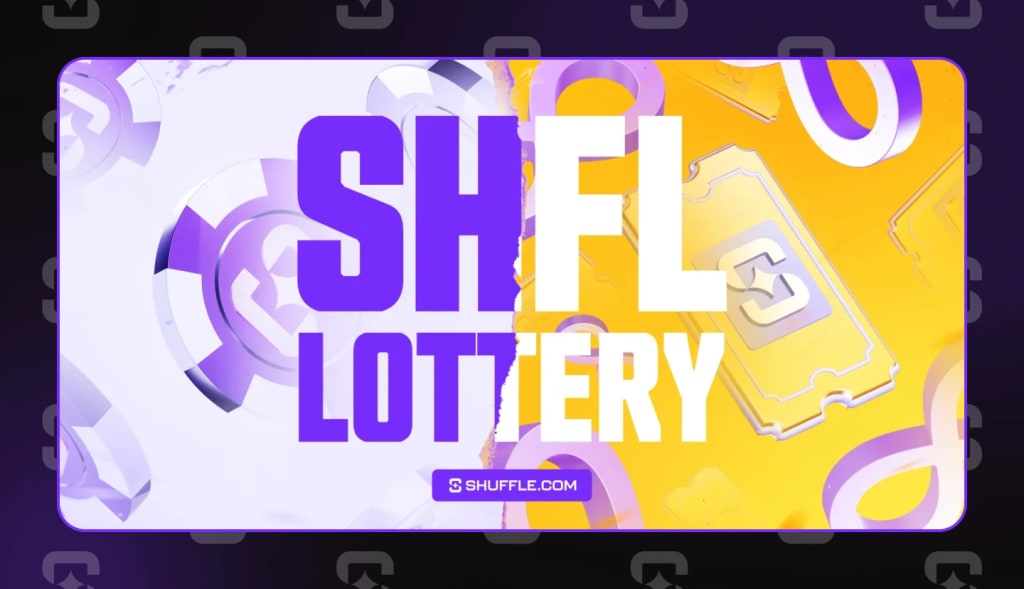 SHFL Lottery on Shuffle.com - weekly prize pool funded by gaming revenue