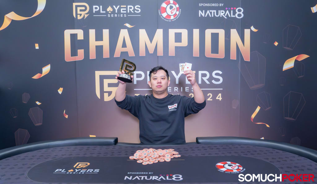Tsai Yuchung Wins Players Series Hyper Turbo - No Limit Hold’em
