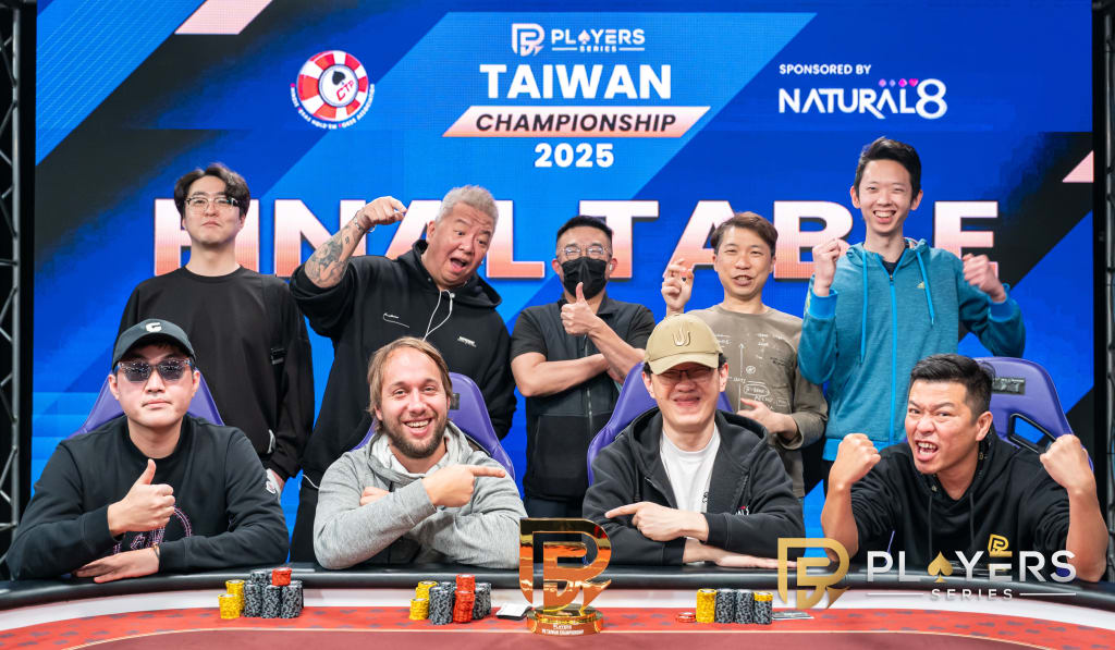 Players Series Taiwan Championship Final Table