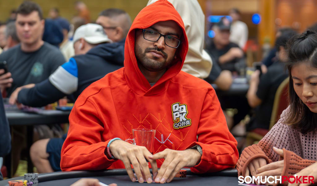 Amit Kaushik at WPT Cambodia