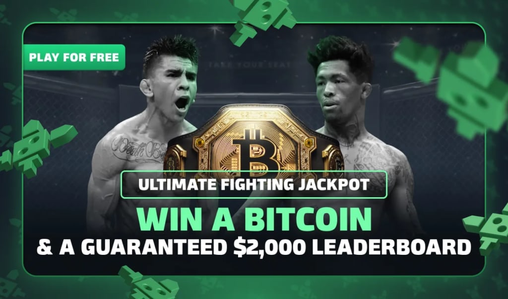 Ultimate Fighting Jackpot on Duelbits | Win a Bitcoin