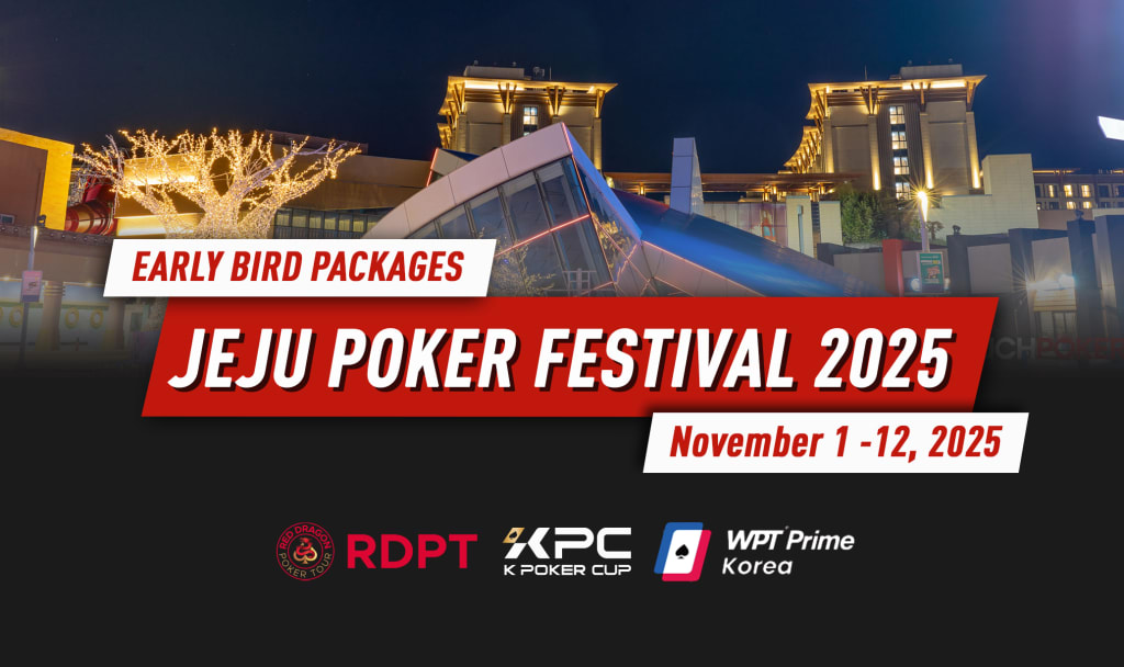 Jeju Poker Festival Early Bird Specials
