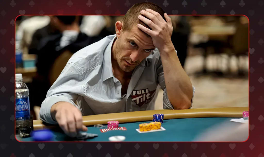 Gus Hansen facing a tough decision